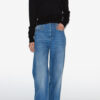 Abelle bomuldsbluse med logo