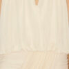 Adelita draperet jersey bustierkjole
