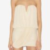 Adelita draperet jersey bustierkjole