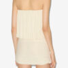 Adelita draperet jersey bustierkjole