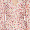 Albini Midi-kjole i silke-blanding med print