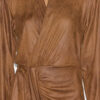 Aleora faux suede wrap-over kjole Aleora faux suede wrap-over kjole
