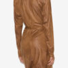 Aleora faux suede wrap-over kjole Aleora faux suede wrap-over kjole