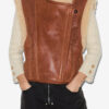 Alime shearling-vest