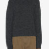 Aliocha sweater med opretstående krave i ensfarvet alpaca-strik