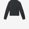 Aliocha sweater med opretstående krave i ensfarvet alpaca-strik