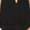 Amalia draperet jersey bustier-top