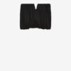 Amalia draperet jersey bustier-top