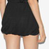 Ambrine draperet jersey miniskirt