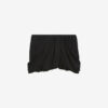 Ambrine draperet jersey miniskirt
