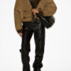 Amiel kort shearling-frakke