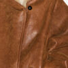 Amiel kort shearling-frakke