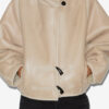 Amiel kort shearling-frakke
