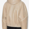 Amiel kort shearling-frakke