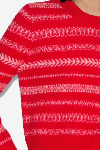 Amity Jacquard-sweater