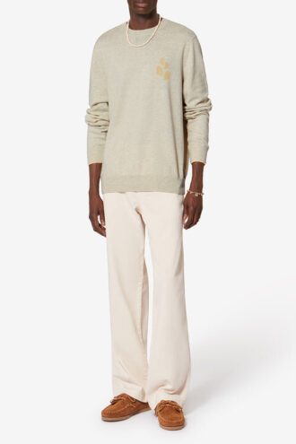 Antea Tynd sweater i bomuld og uld