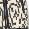Arono kort nederdel i bomuldsjacquard