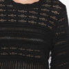 Azelia Løsstrikket sweater med hulmønster