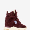 Balskee High-Top Wedge ruskindssneakers i kalveskind