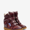Bekett lædersneakers med kilehæl Bekett lædersneakers med kilehæl