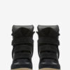 Bekett lædersneakers med kilehæl