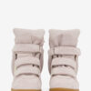 Bekett lædersneakers med kilehæl