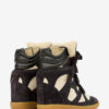 Bekett sneakers i ruskind af kalveskind med kilehæl Bekett sneakers i ruskind af kalveskind med kilehæl