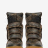 Bekett Vintage lædersneakers med kilehæl