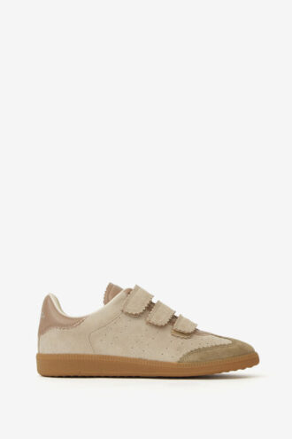 Beth lave lædersneakers