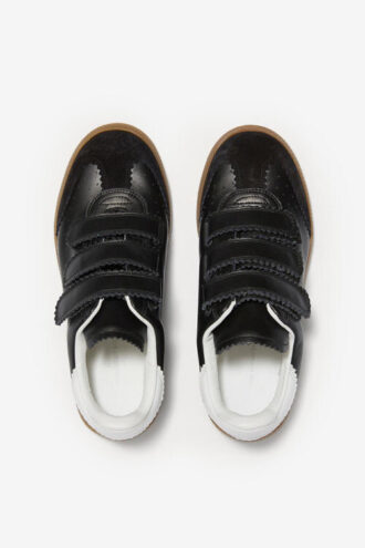 Beth lave lædersneakers