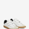 Beth lave lædersneakers