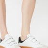 Beth lave lædersneakers
