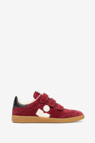 Beth lave sneakers i ruskind og kalveskind