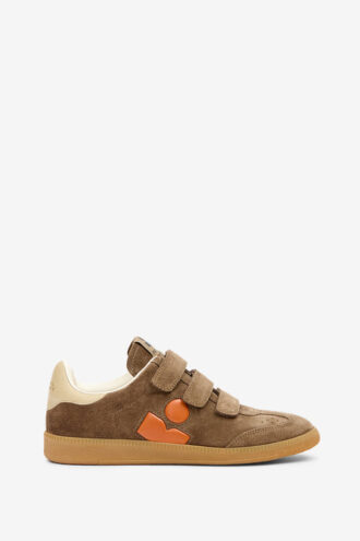 Beth lave sneakers i ruskind og kalveskind