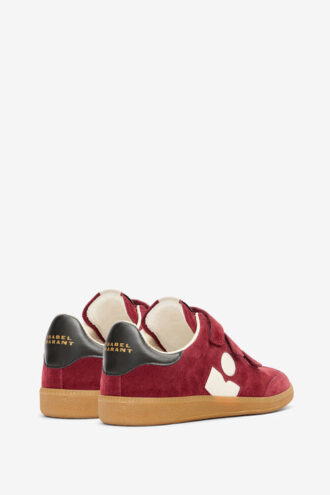 Beth lave sneakers i ruskind og kalveskind