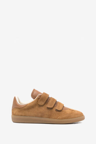 Beth Low-Top sneakers i ruskind og læder
