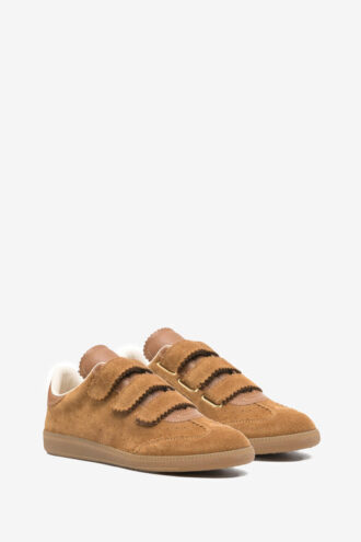 Beth Low-Top sneakers i ruskind og læder