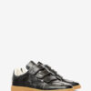 Beth prægede lave lædersneakers