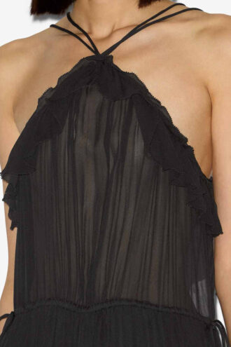 Betty kort crepe-kjole