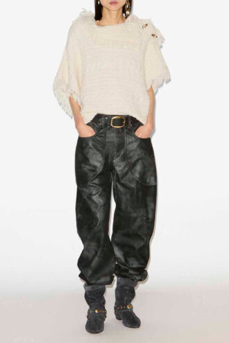 Blanche kabelstrikket sweater