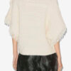 Blanche kabelstrikket sweater