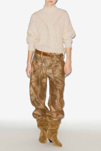 Bolinea kabelstrikket sweater
