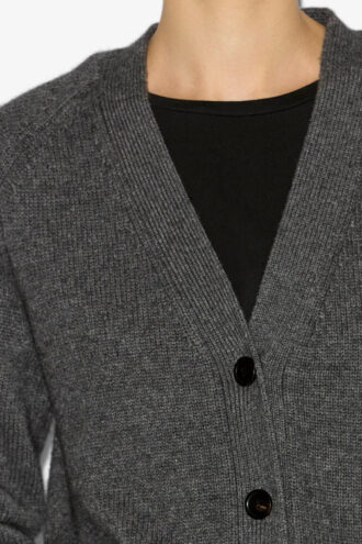 Brat uld- og kashmircardigan