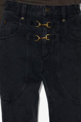 Brinley højtaljede denimbukser