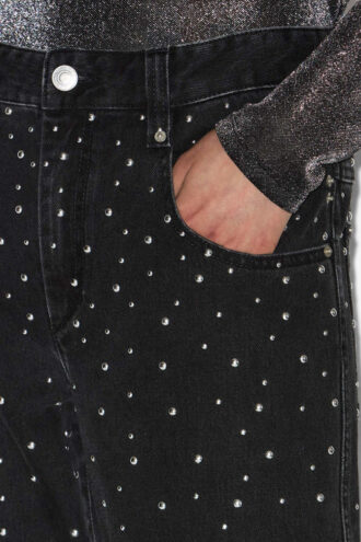 Brinsa jeans med nitter