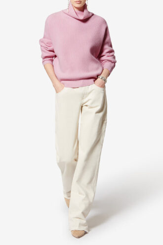 Brooke sweater i kashmir og merinould