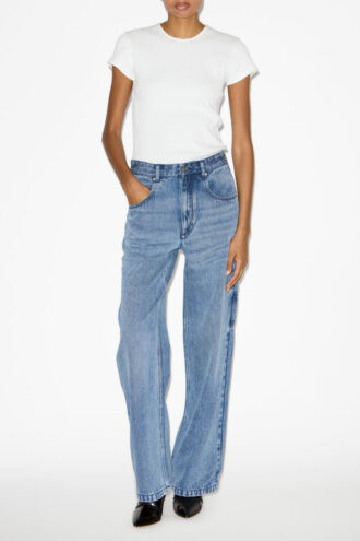 Bymara Løstsiddende jeans i denim