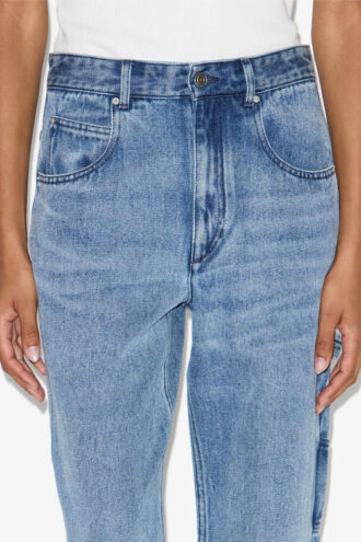 Bymara Løstsiddende jeans i denim