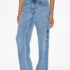 Bymara Løstsiddende jeans i denim