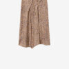 Cacia blomstret silke-jacquard underkjole